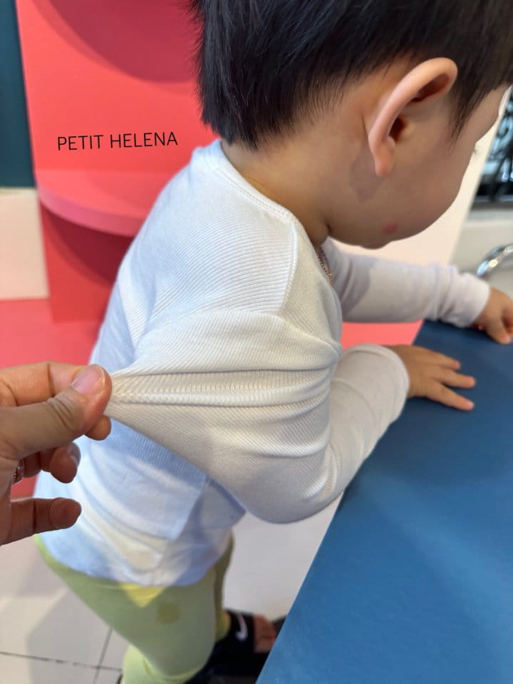 Petit Helena - Korean Children Fashion - #littlefashionista - Bone Rib Tee - 2