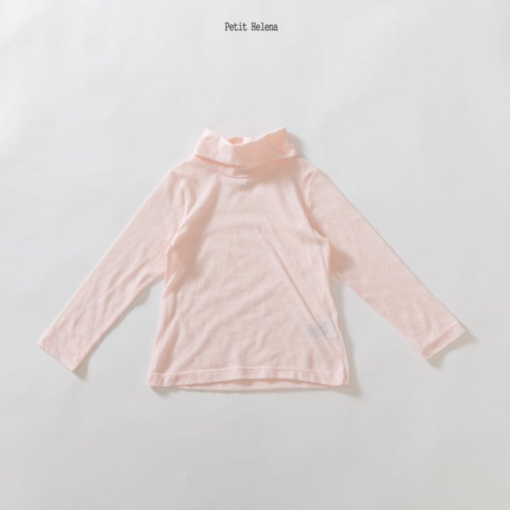 Petit Helena - Korean Children Fashion - #littlefashionista - Machi Turtleneck Tee - 4