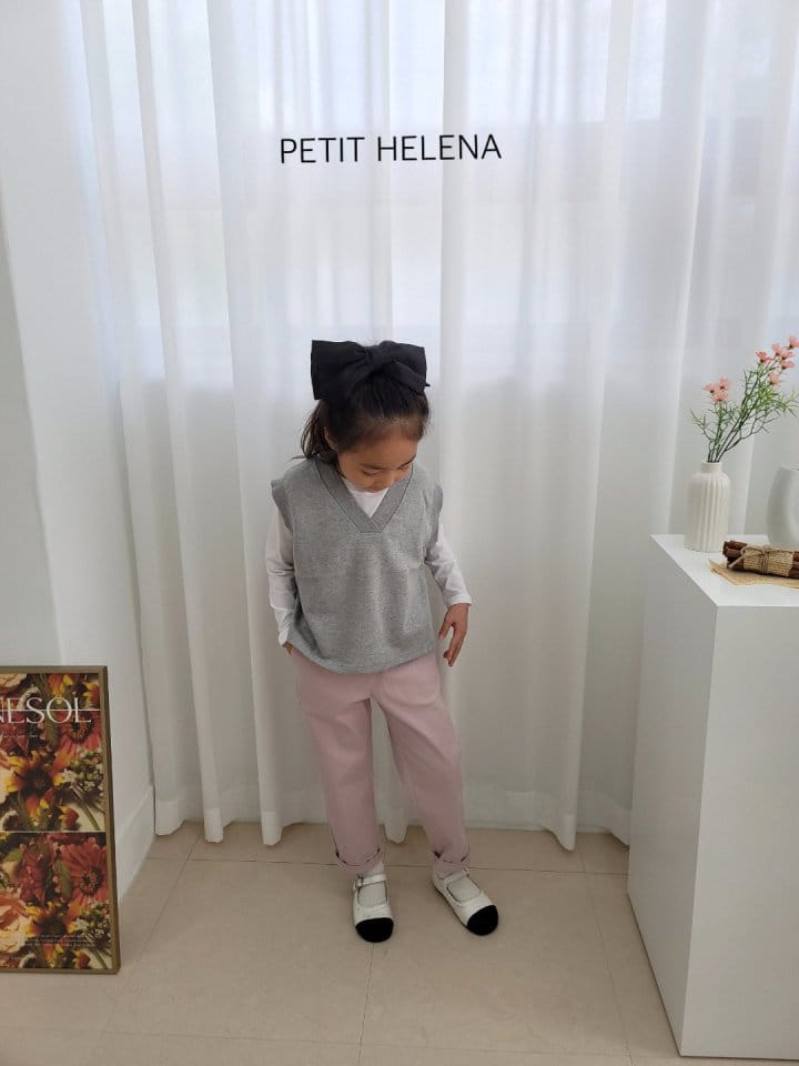 Petit Helena - Korean Children Fashion - #toddlerclothing - Mark Pants - 11