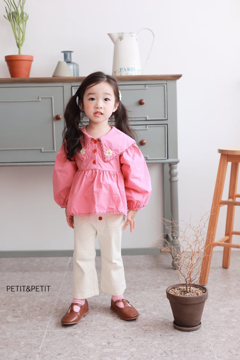 Petit & Petit - Korean Children Fashion - #Kfashion4kids - Embrodiery Blouse - 7