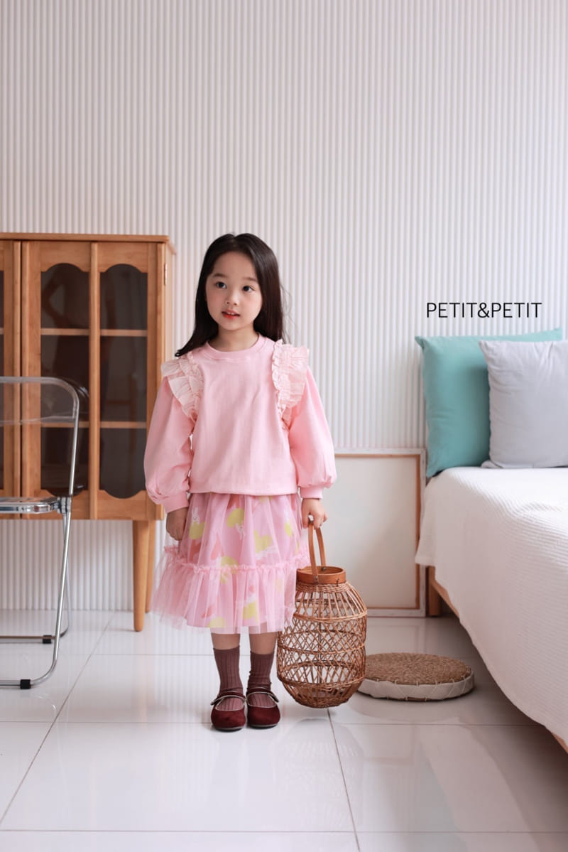 Petit & Petit - Korean Children Fashion - #Kfashion4kids - Frill Sweatshirt - 3