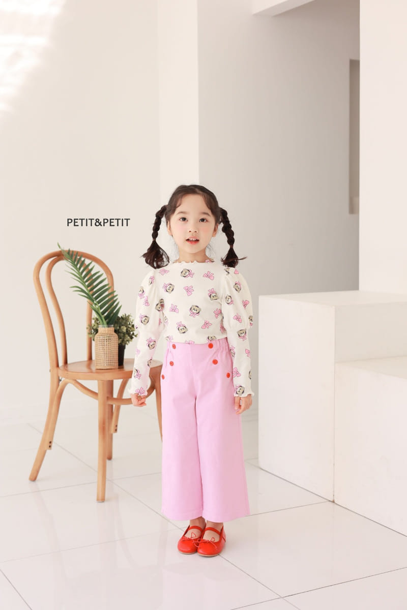 Petit & Petit - Korean Children Fashion - #Kfashion4kids - Ribbon Bear Tee - 2