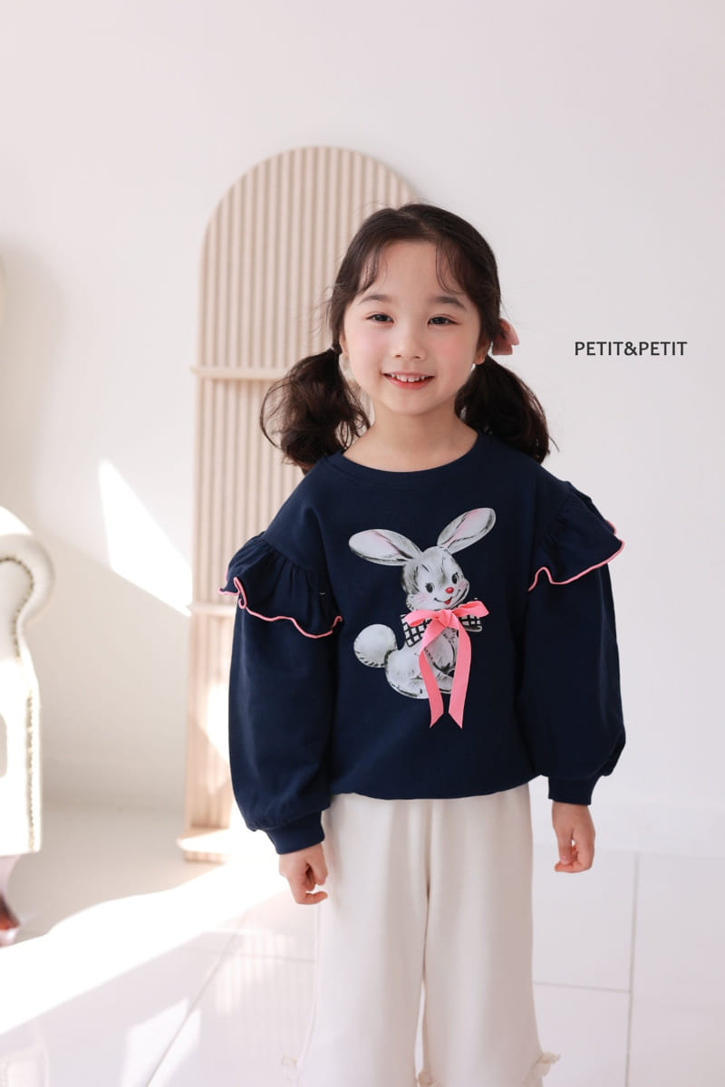 Petit & Petit - Korean Children Fashion - #Kfashion4kids - Ribbon Rabbit Swaetshirt