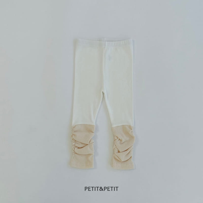 Petit & Petit - Korean Children Fashion - #childofig - Rib Toshi Leggings - 3