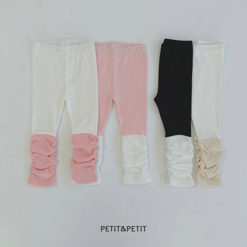 Petit & Petit - Korean Children Fashion - #childrensboutique - Rib Toshi Leggings - 5