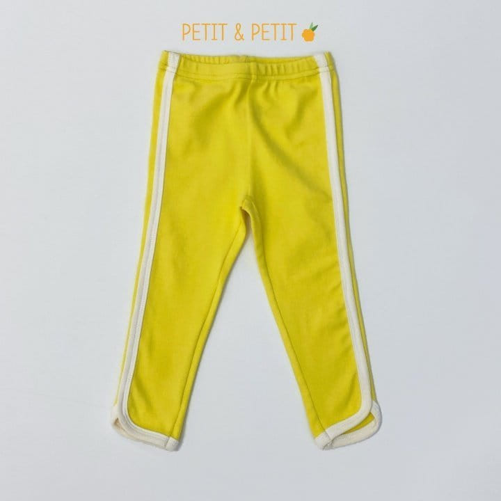 Petit & Petit - Korean Children Fashion - #childofig - Piping Leggings - 4