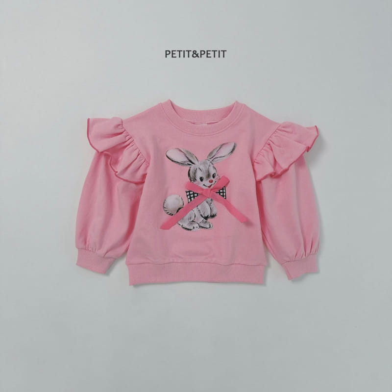 Petit & Petit - Korean Children Fashion - #designkidswear - Ribbon Rabbit Swaetshirt - 11