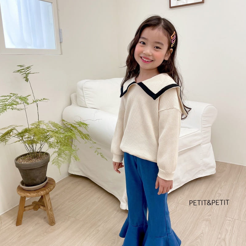 Petit & Petit - Korean Children Fashion - #discoveringself - Waffle Sailor Tee - 8