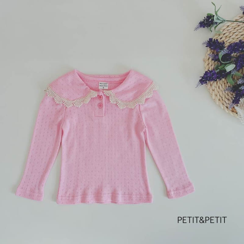 Petit & Petit - Korean Children Fashion - #fashionkids - Eyelet Blouse - 2