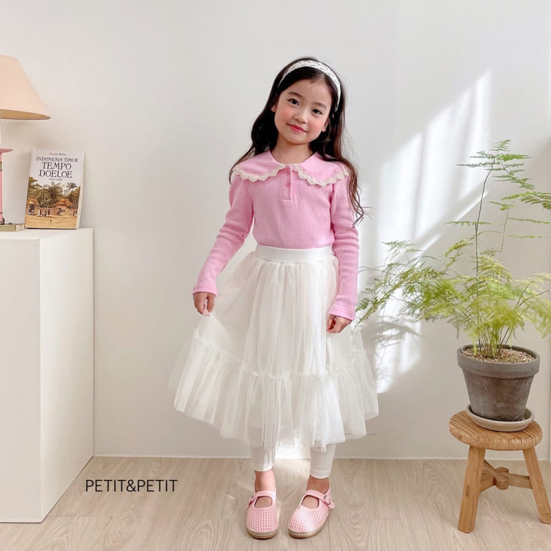 Petit & Petit - Korean Children Fashion - #littlefashionista - Eyelet Blouse - 7