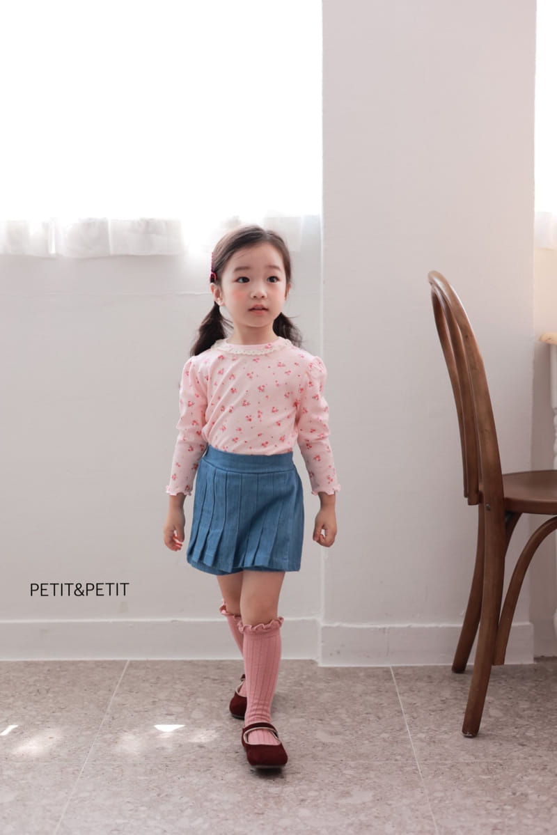 Petit & Petit - Korean Children Fashion - #littlefashionista - Sugar Flower Lace Tee - 5