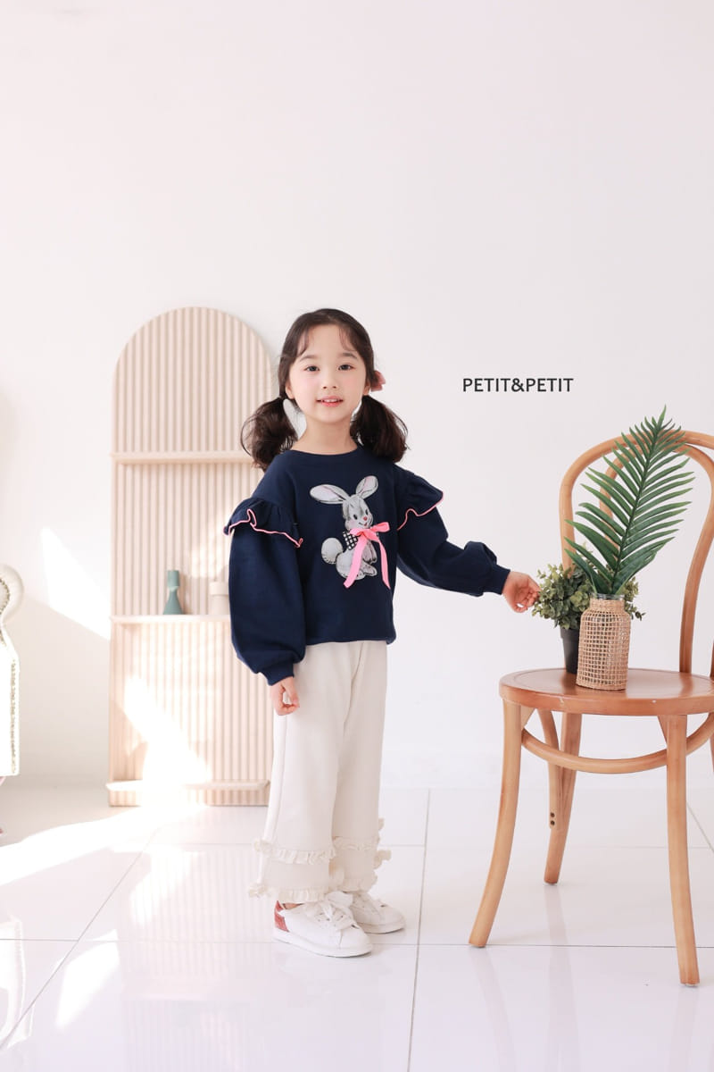 Petit & Petit - Korean Children Fashion - #littlefashionista - Ribbon Rabbit Swaetshirt - 2