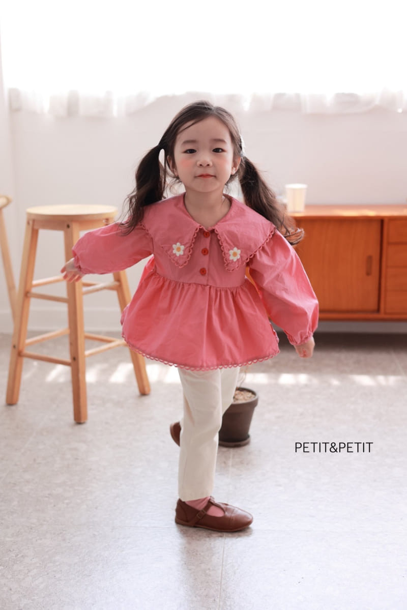 Petit & Petit - Korean Children Fashion - #magicofchildhood - Embrodiery Blouse - 9