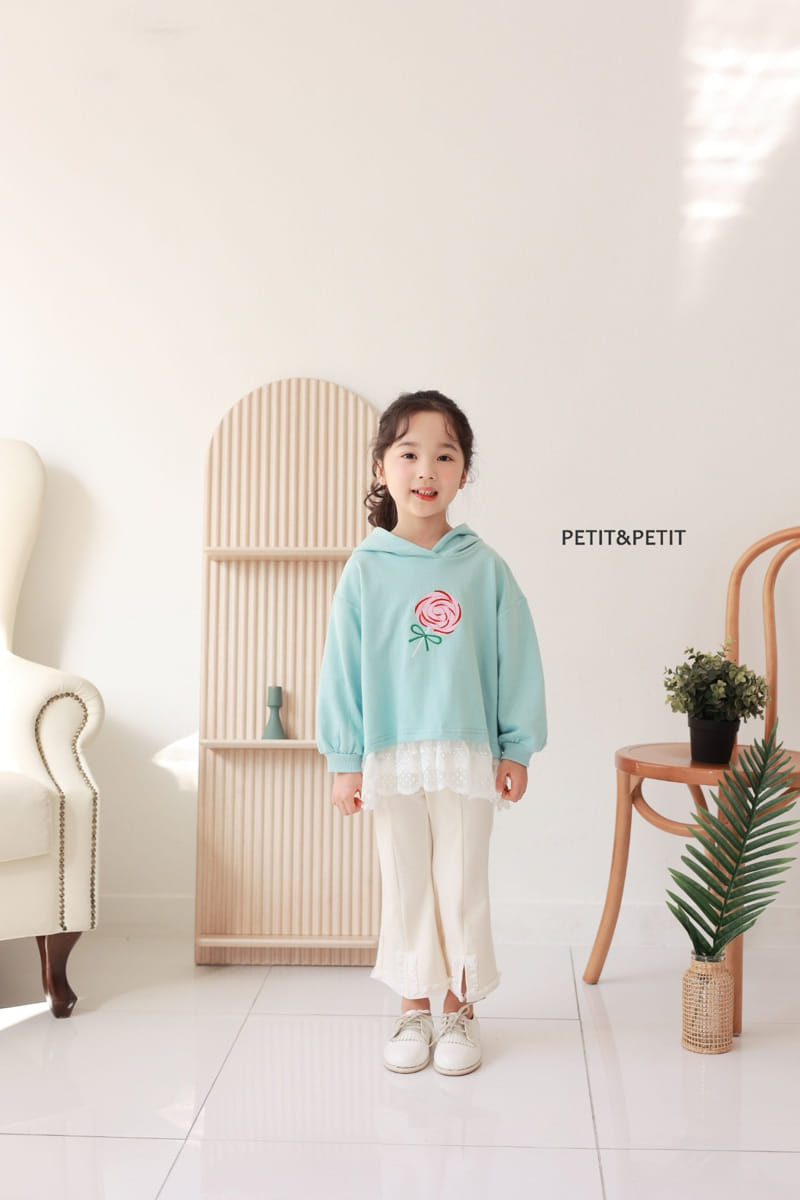 Petit & Petit - Korean Children Fashion - #magicofchildhood - Candy Lace Hoody - 2