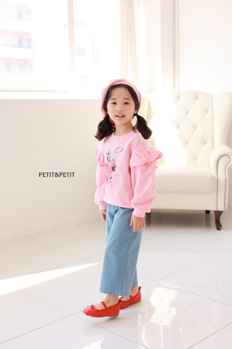 Petit & Petit - Korean Children Fashion - #stylishchildhood - Ribbon Rabbit Swaetshirt - 8