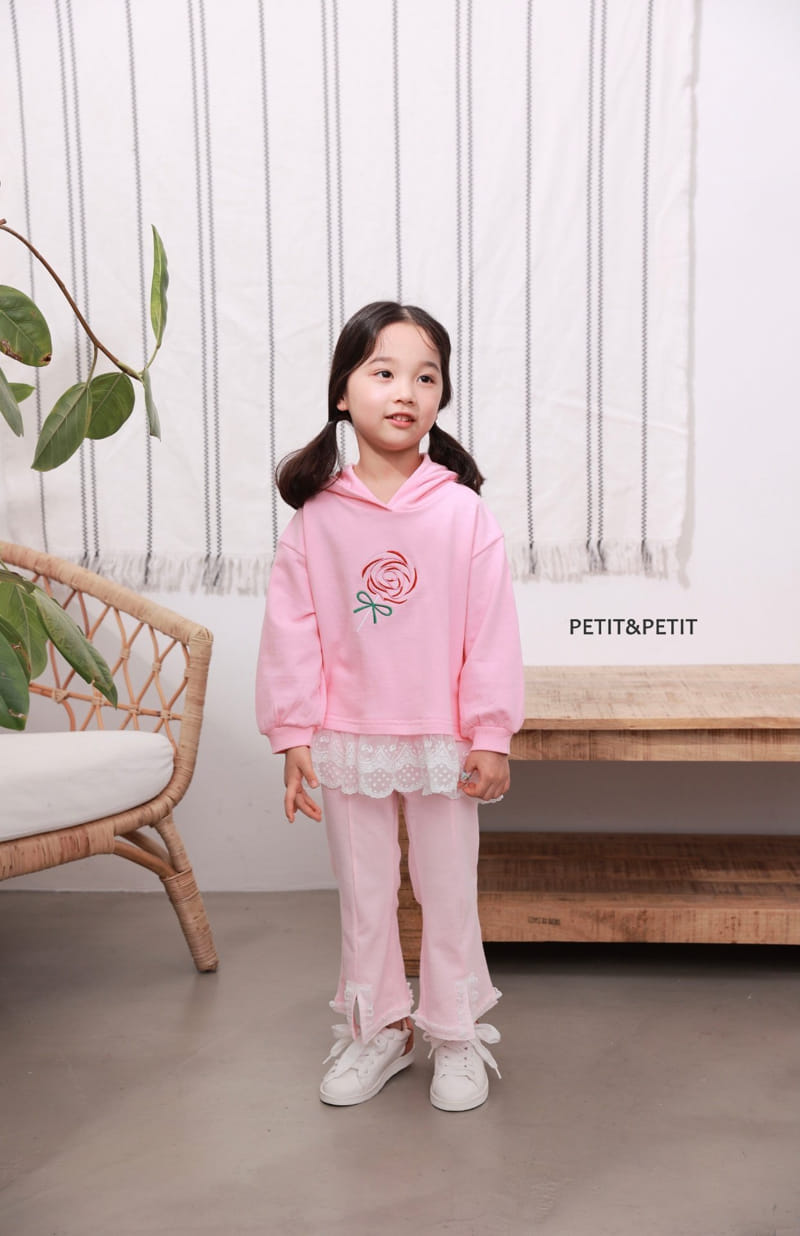 Petit & Petit - Korean Children Fashion - #todddlerfashion - Candy Lace Hoody - 5