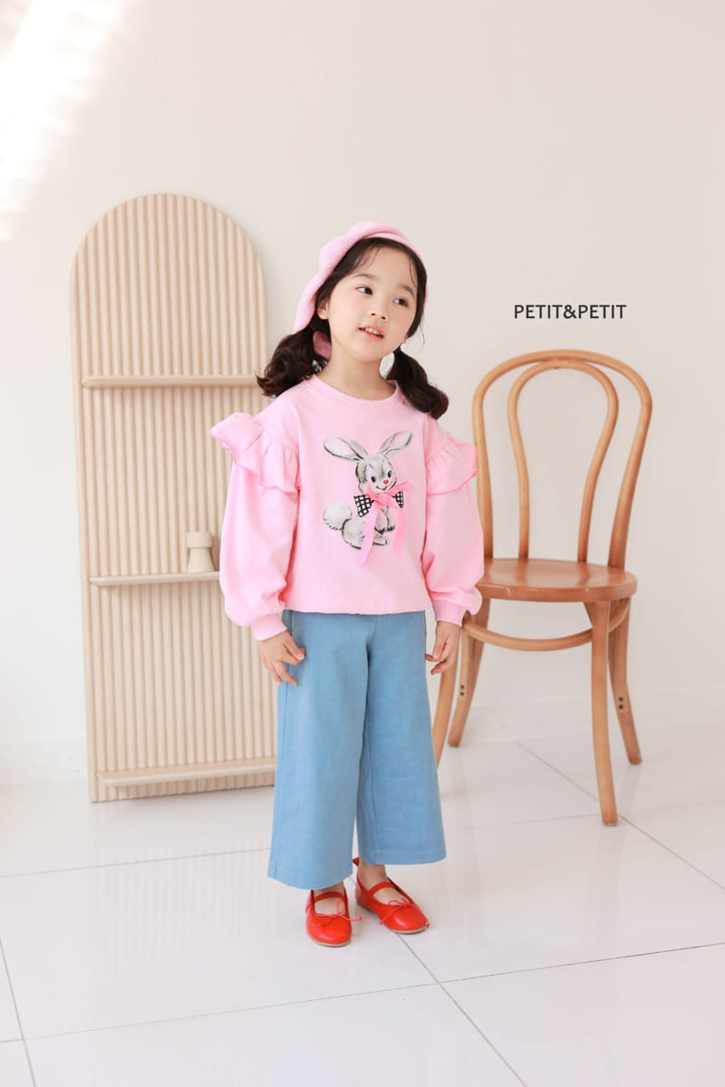 Petit & Petit - Korean Children Fashion - #toddlerclothing - Ribbon Rabbit Swaetshirt - 7