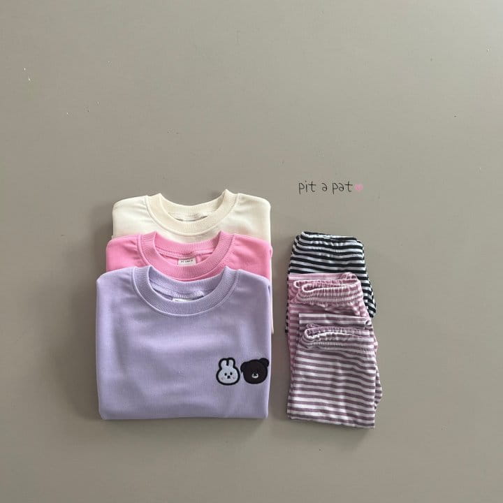 Pitapat - Korean Children Fashion - #discoveringself - Both Top Bottom Set - 5