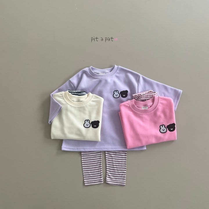 Pitapat - Korean Children Fashion - #kidsstore - Both Top Bottom Set - 8