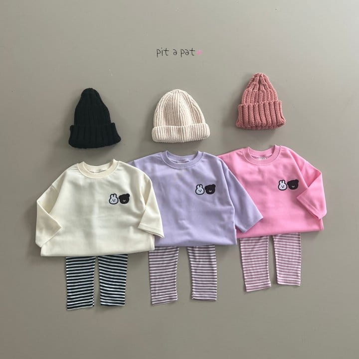 Pitapat - Korean Children Fashion - #kidzfashiontrend - Both Top Bottom Set - 9