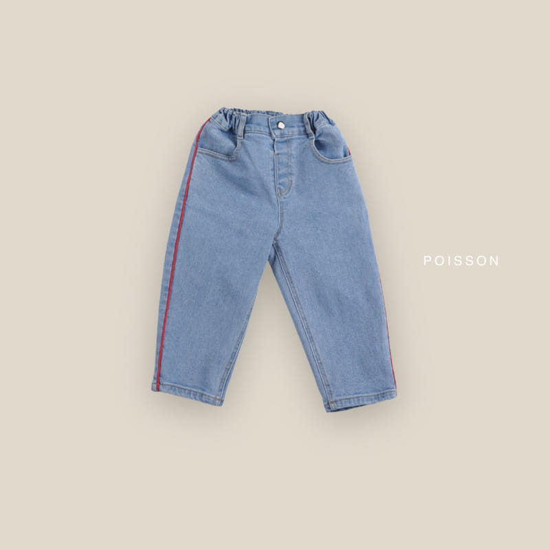 Poisson - Korean Children Fashion - #childofig - Piping Jeans