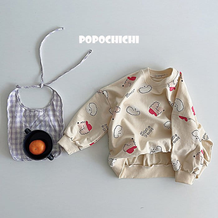 Popochichi - Korean Children Fashion - #kidsshorts - Poodle Sweatshirt