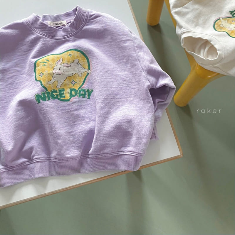 Raker - Korean Children Fashion - #childrensboutique - Rabbit Day Tee - 4