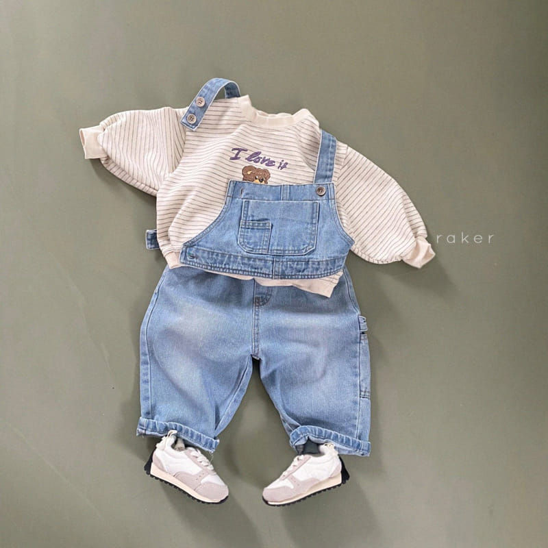 Raker - Korean Children Fashion - #kidzfashiontrend - Retro Jeans Blue - 5