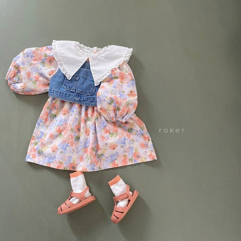 Raker - Korean Children Fashion - #magicofchildhood - Dungarees Bustier  - 6