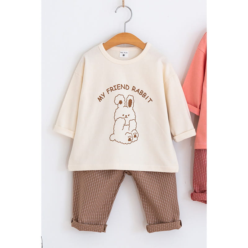 Raykids - Korean Children Fashion - #Kfashion4kids - Rabbit Top Bottom Set