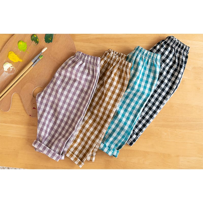 Raykids - Korean Children Fashion - #Kfashion4kids - Check Pang Pants - 9