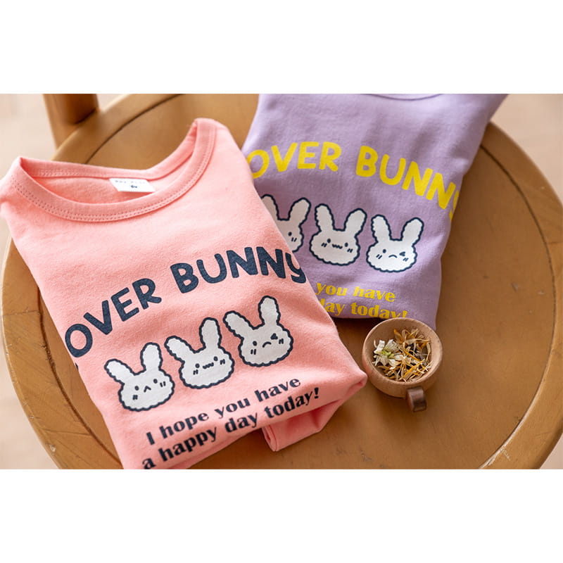 Raykids - Korean Children Fashion - #Kfashion4kids - Three Rabbit Tee - 5