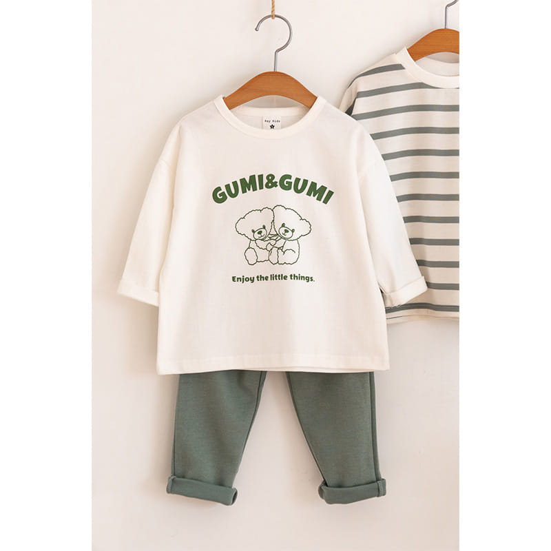 Raykids - Korean Children Fashion - #fashionkids - Anywhere 2 Top Bottom Set - 5