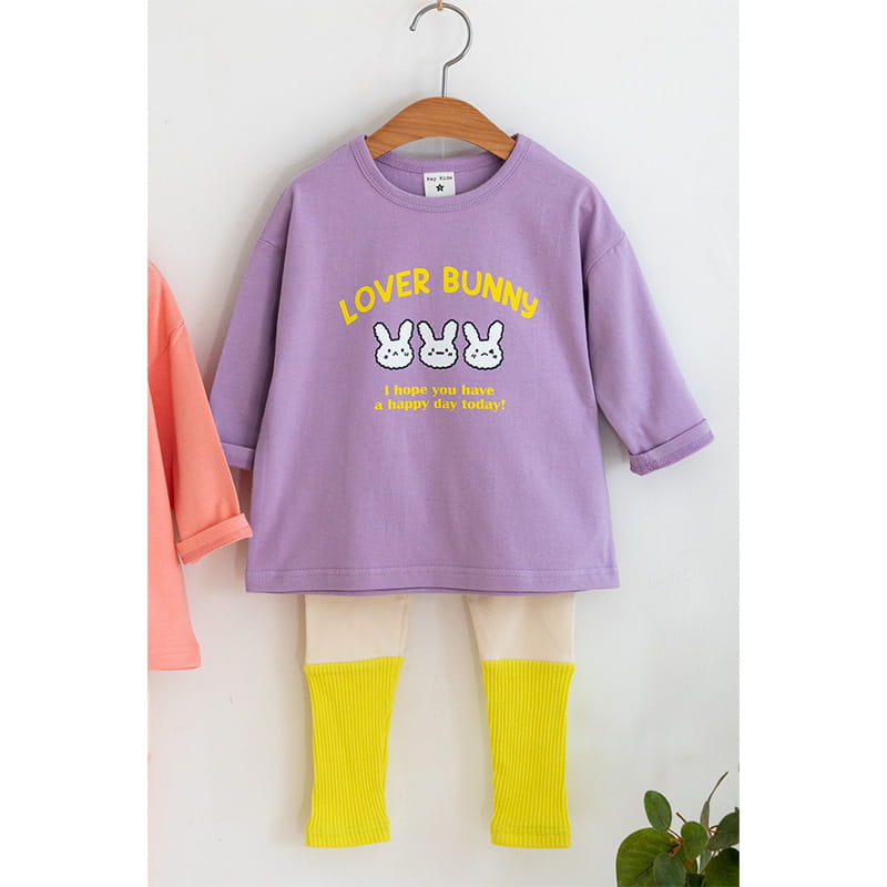 Raykids - Korean Children Fashion - #kidsstore - Three Rabbit Tee - 3