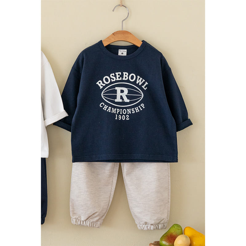 Raykids - Korean Children Fashion - #kidsstore - Rugby Top Bottom Set - 2