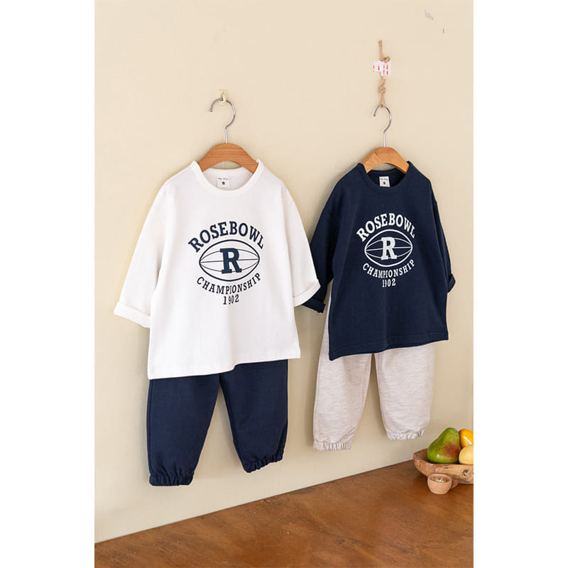 Raykids - Korean Children Fashion - #kidzfashiontrend - Rugby Top Bottom Set - 3