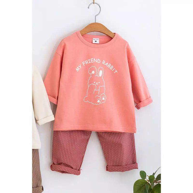 Raykids - Korean Children Fashion - #littlefashionista - Rabbit Tee - 3