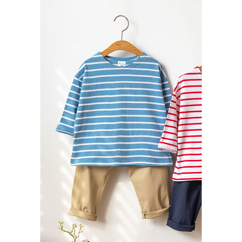 Raykids - Korean Children Fashion - #toddlerclothing - Candy Stripes Tee - 3