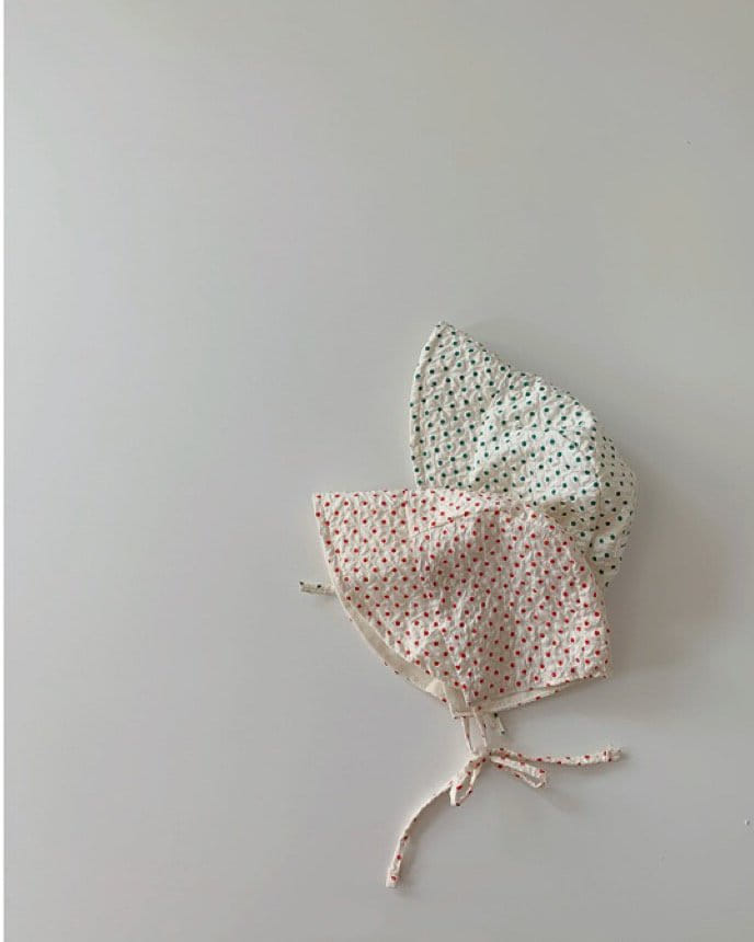 Reve Kid - Korean Children Fashion - #discoveringself - Dot Bonnet - 2