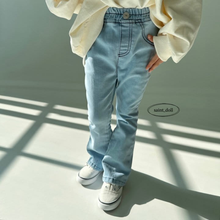 Saint Doll - Korean Children Fashion - #Kfashion4kids - Denim Pants - 7