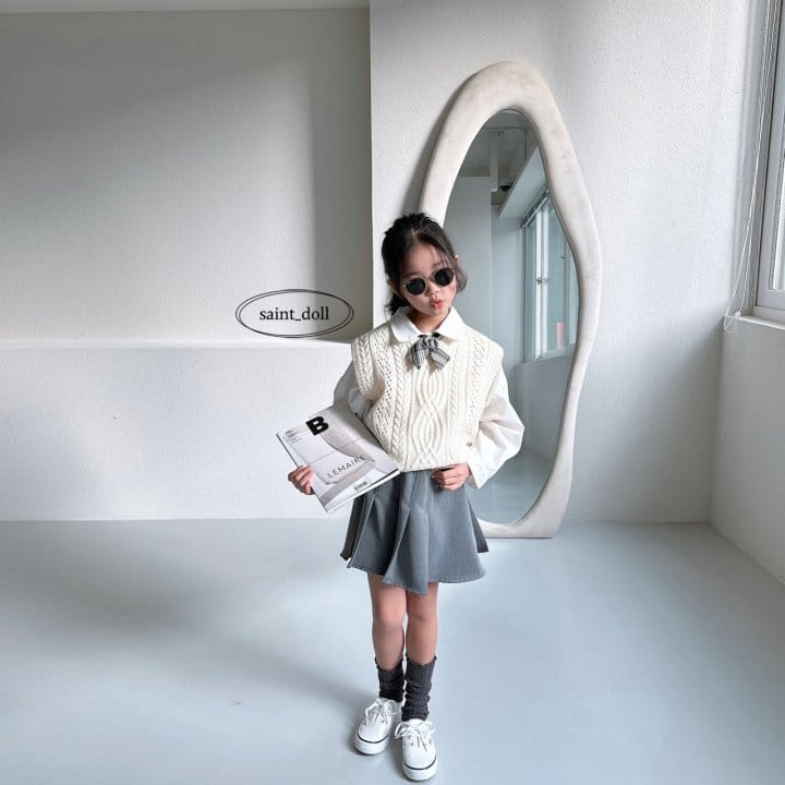 Saint Doll - Korean Children Fashion - #Kfashion4kids - Pocket Crop Shirt - 9