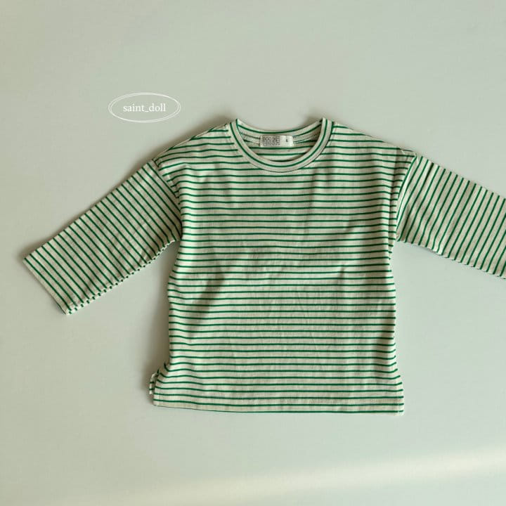 Saint Doll - Korean Children Fashion - #Kfashion4kids - Stripes Tee - 2