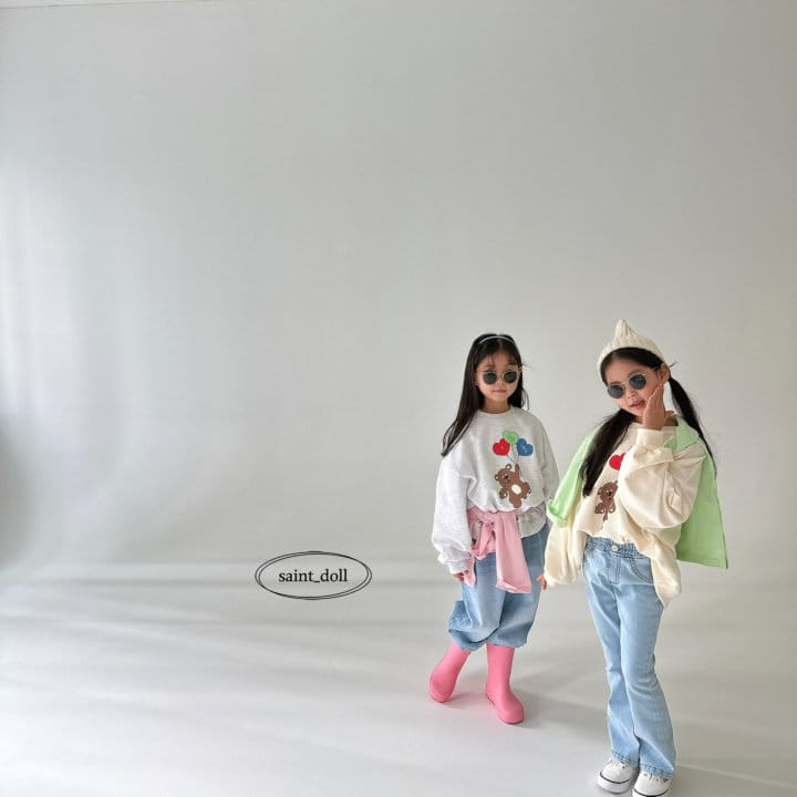 Saint Doll - Korean Children Fashion - #Kfashion4kids - Balloon Bear Sweatshirt - 5