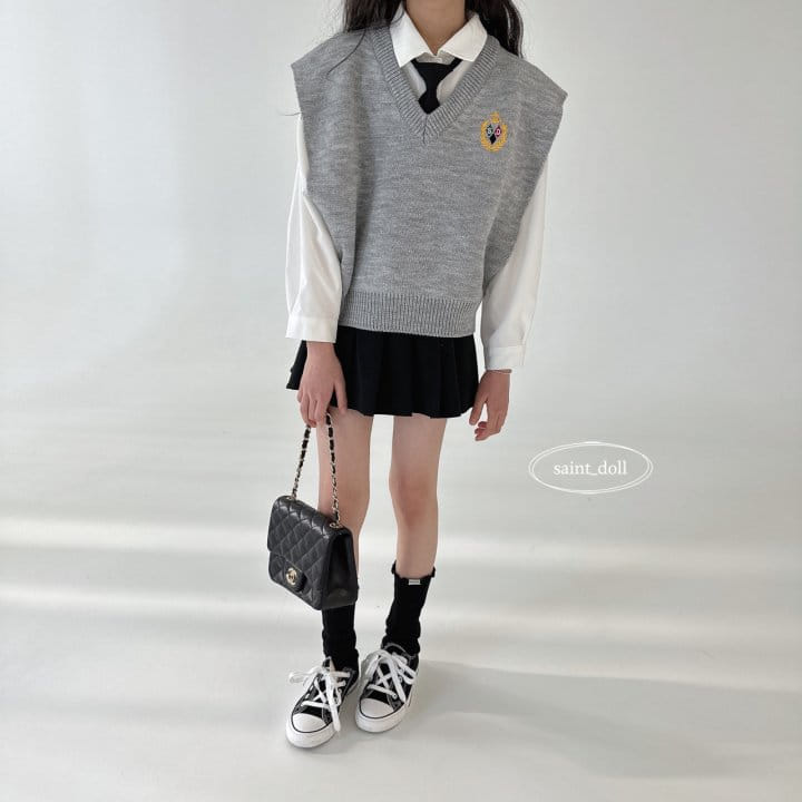 Saint Doll - Korean Children Fashion - #childofig - School Vest - 7