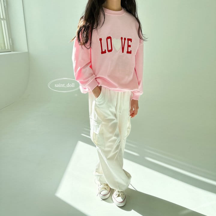 Saint Doll - Korean Children Fashion - #childofig - love Heart Sweatshirt with Mom - 12