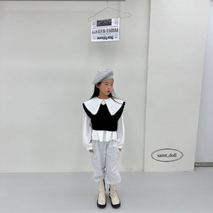 Saint Doll - Korean Children Fashion - #childrensboutique - Mini V Vest - 10