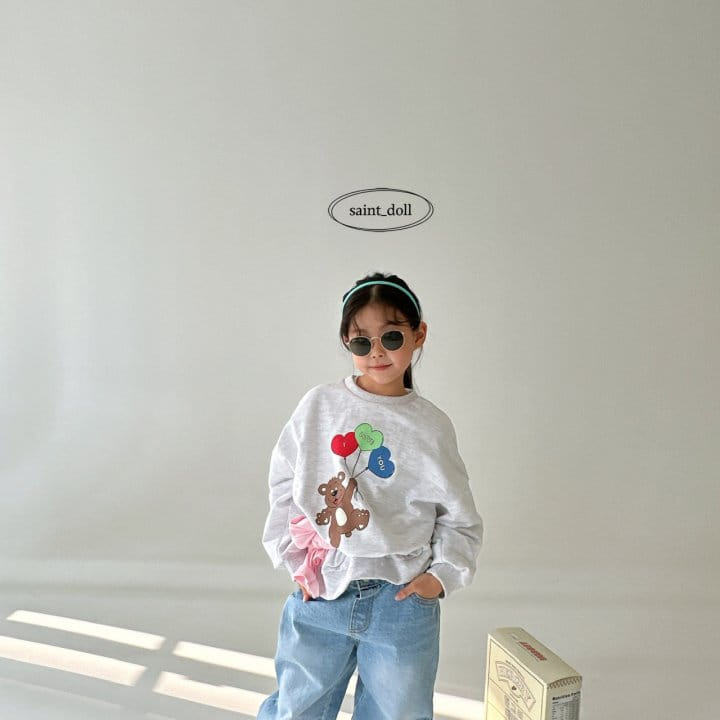 Saint Doll - Korean Children Fashion - #childrensboutique - Balloon Bear Sweatshirt - 12