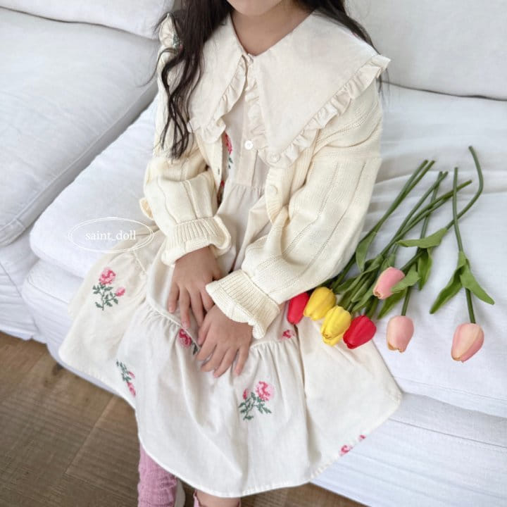 Saint Doll - Korean Children Fashion - #designkidswear - Simple Knit Cardigan - 6