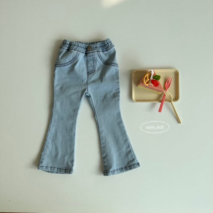 Saint Doll - Korean Children Fashion - #designkidswear - Denim Pants