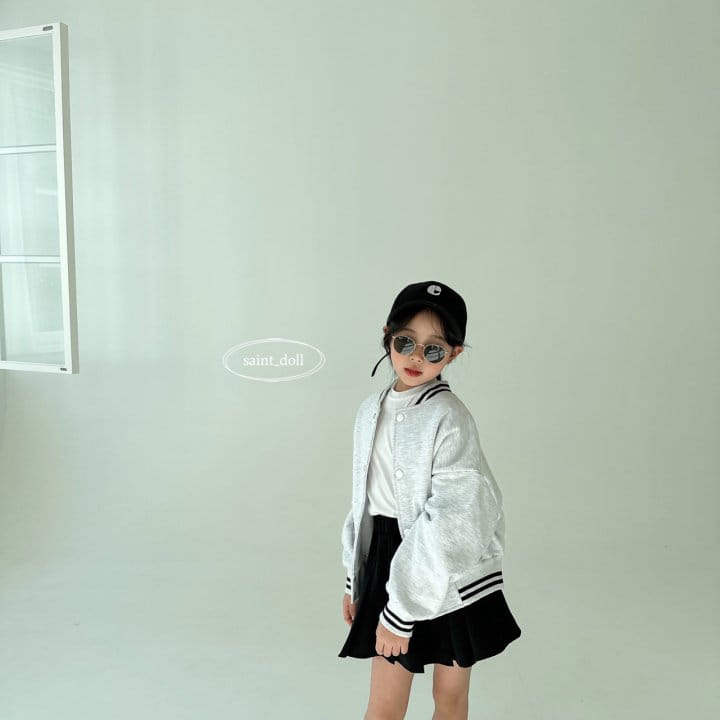 Saint Doll - Korean Children Fashion - #designkidswear - Baseball Jumper - 7